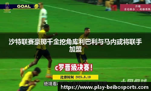 沙特联赛豪掷千金挖角库利巴利与马内或将联手加盟