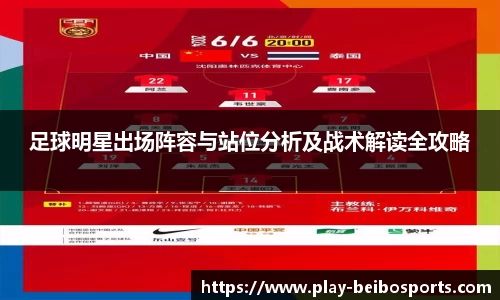 足球明星出场阵容与站位分析及战术解读全攻略